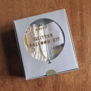 Meri Meri glitter balloon kit NWT